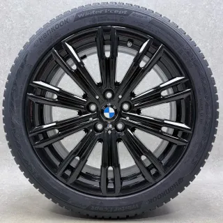 Original 18 Zoll M790 Winterräder + RDKS 8089890 Obritgrey/ Glanzgedreht NEU - Bild 4