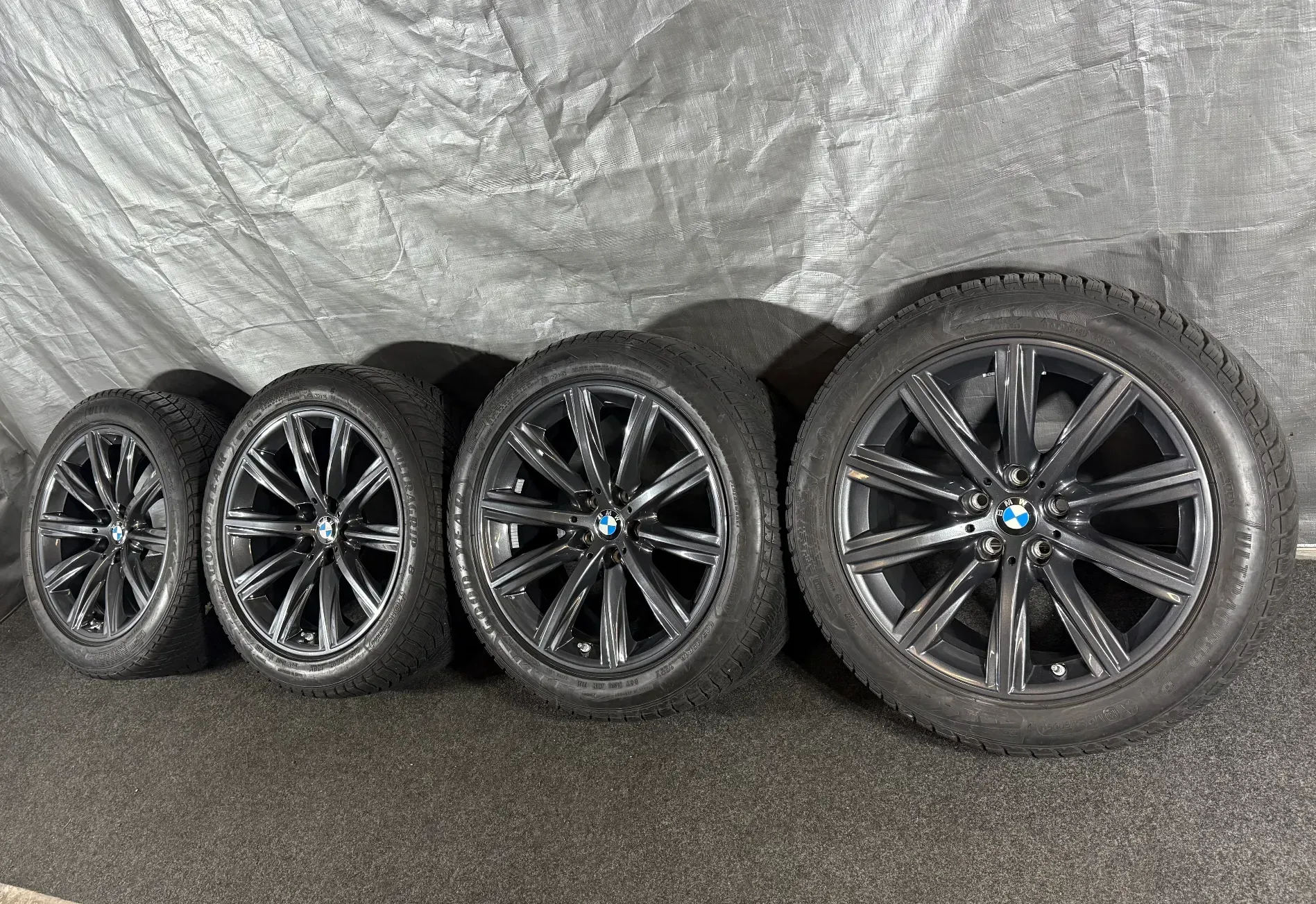 BMW 5er G30 G31 245/45 R18 Winterreifen Styling V-Speiche 684 Winterräder - Bild 1