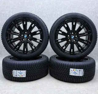 Original 18 Zoll M790 Winterräder + RDKS 8089890 Obritgrey/ Glanzgedreht NEU - Bild 1