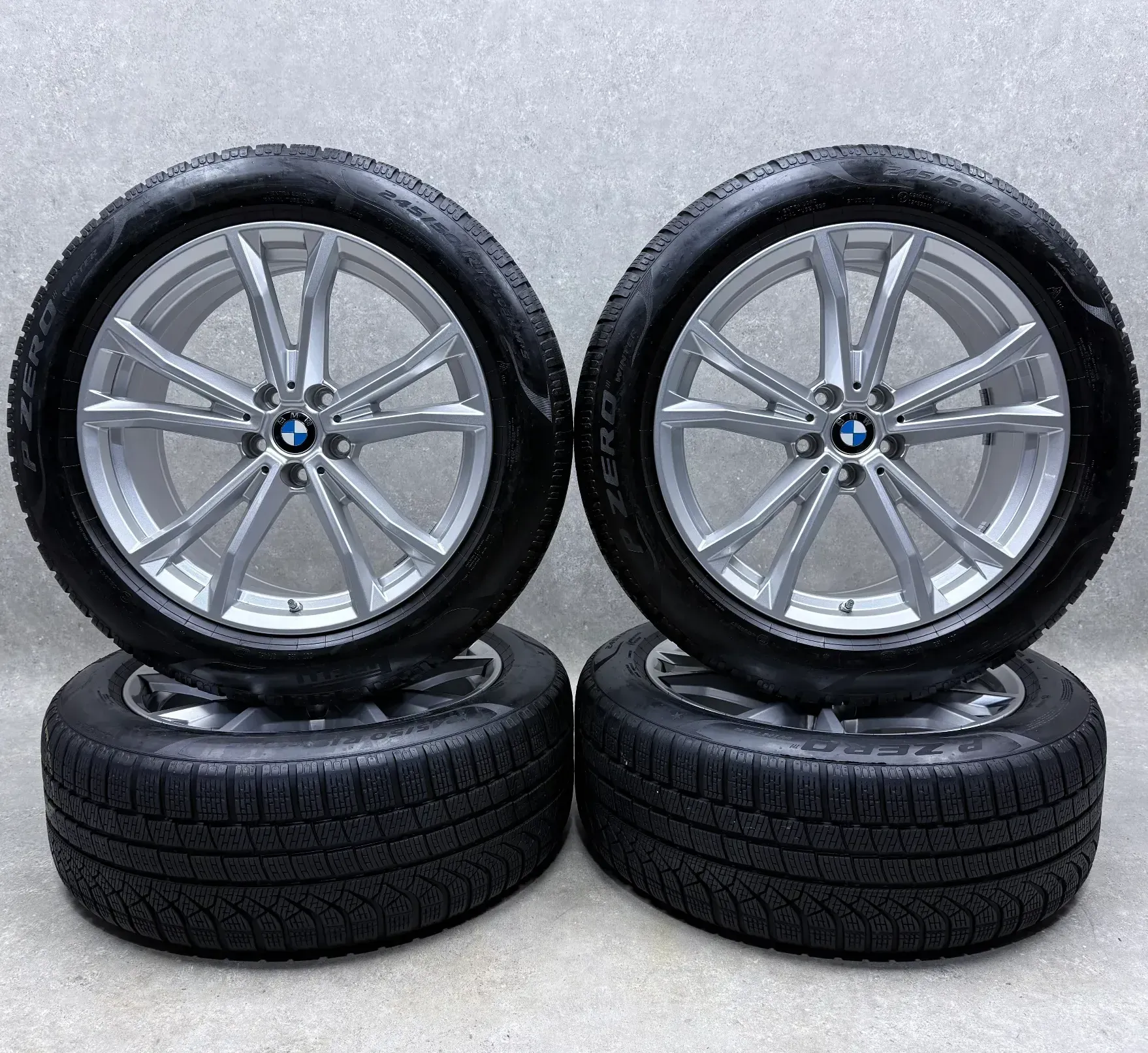 Original BMW X3 G45 BMW 7er G70 19 Zoll Styling 903 Winterräder + RDKS 5A19DE0 Silber 2x7mm & 2x5,5-6mm - Bild 1