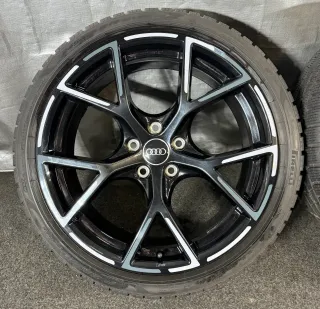 Original Audi RS3 8Y 19 Zoll 5 Y Speiche Winterräder 8Y601025BP AX1 Schwarz - Bild 6