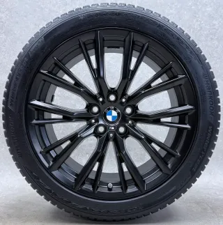Original BMW 3er G20 G21 BMW 4er G22 G23 BMW 2er G42 18 Zoll M796 Winterräder + RDKS 6885305 Schwarz Neu - Bild 2
