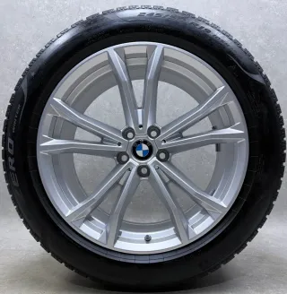 Original BMW X3 G45 BMW 7er G70 19 Zoll Styling 903 Winterräder + RDKS 5A19DE0 Silber 2x7mm & 2x5,5-6mm - Bild 4