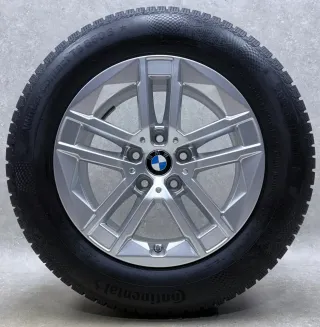 Original BMW 2er U06 16 Zoll Styling 186 Winterräder + RDKS 6888838 Silber 2x7,5-8mm + 2x6,5-7mm - Bild 5