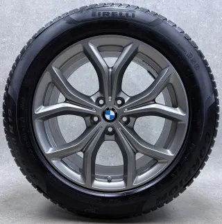Original BMW X5 G05 BMW X6 G06 19 Zoll Styling 735 Winterräder + RDKS 6883752 Ferric Grey NEU - Bild 3