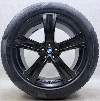 Original BMW X5 G05 BMW X6 G06 20 Zoll ADV14 Winterräder + RDKS 6883765 Schwarz seidenmatt 2x5,5mm & 2x4,5mm - Bild 2