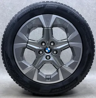 Original BMW X1 iX1 U11 18 Zoll Styling 866 Winterräder + RDKS 6898040 Lightning Grey - Bild 5