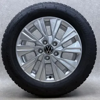 Original VW T7 17 Zoll Dundrod Winterräder 7T0601025A Silber 2x8-9mm & 2x6-7mm - Bild 2