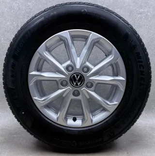 Original VW T7 16 Zoll Syrakus Winterräder 7T0601025 Silber 2x6-7mm & 2x5-6mm - Bild 4