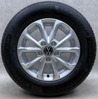 Original VW T7 16 Zoll Syrakus Winterräder 7T0601025 Silber 2x6-7mm & 2x5-6mm - Bild 5