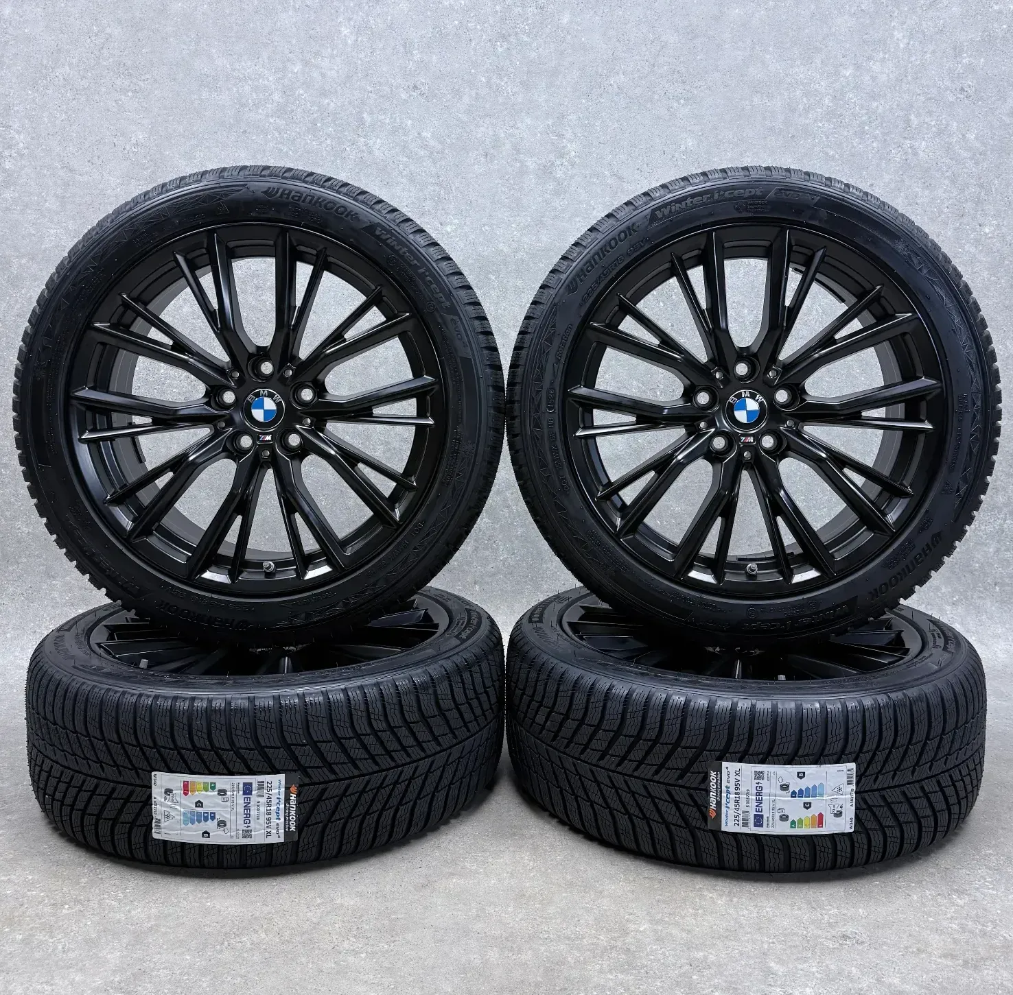Original BMW 3er G20 G21 BMW 4er G22 G23 BMW 2er G42 18 Zoll M796 Winterräder + RDKS 6885305 Schwarz Neu - Bild 1