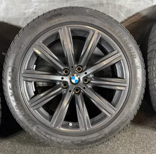 BMW 5er G30 G31 245/45 R18 Winterreifen Styling V-Speiche 684 Winterräder - Bild 3