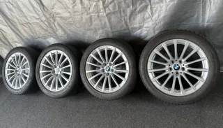 Original 18 Zoll Styling 619 Winterräder + RDKS 6861224 Silber 2x6-7mm & 2x5-6mm - Bild 1