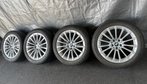 Background image for Original 18 Zoll Styling 619 Winterräder + RDKS 6861224 Silber 2x6-7mm & 2x5-6mm