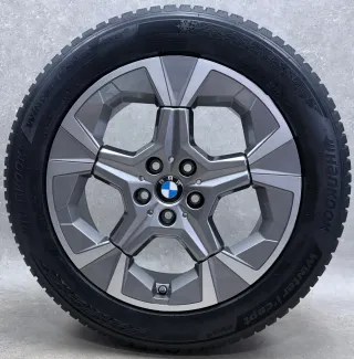 Original BMW X1 iX1 U11 18 Zoll Styling 866 Winterräder + RDKS 6898040 Lightning Grey - Bild 2