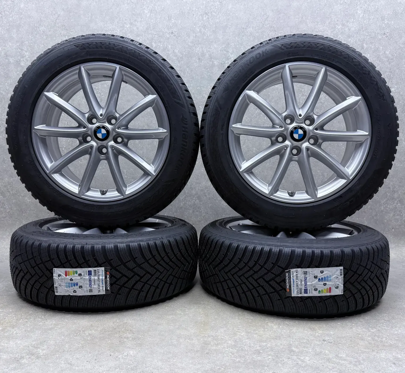 Original BMW X1 F48 BMW X2 F39 17 Zoll Styling 560 Winterräder + RDKS 6856061 Silber - Bild 1