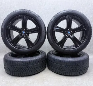 Original BMW X5 G05 BMW X6 G06 20 Zoll ADV14 Winterräder + RDKS 6883765 Schwarz seidenmatt 2x5,5mm & 2x4,5mm - Bild 1