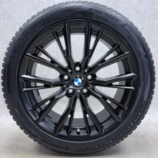 Original BMW 3er G20 G21 BMW 4er G22 G23 BMW 2er G42 18 Zoll M796 Winterräder + RDKS 6885305 Schwarz Neu - Bild 3