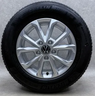 Original VW T7 16 Zoll Syrakus Winterräder 7T0601025 Silber 2x6-7mm & 2x5-6mm - Bild 3