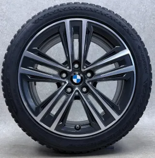 Original BMW 1er F40 BMW 2er Gran Coupé F44 17 Zoll Styling 548 Winterräder + RDKS 6884022 (orbitgrey / glanzgedreht) - Bild 2