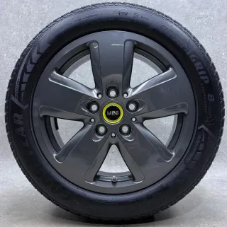 Original Mini F55 One Cooper Cooper S SE Mini F56 One Cooper Cooper S SE Mini F57 One Cooper Cooper S SE 16 Zoll Revolte Spoke Winterräder + RDKS 6887935 spectre grey dark metallic - Bild 3