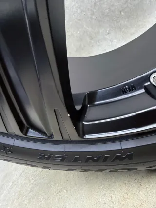 Original BMW X5 G05 BMW X6 G06 20 Zoll ADV14 Winterräder + RDKS 6883765 Schwarz seidenmatt 2x5,5mm & 2x4,5mm - Bild 6