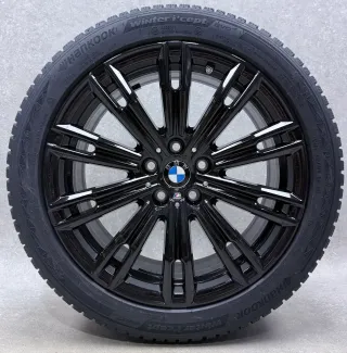 Original 18 Zoll M790 Winterräder + RDKS 8089890 Obritgrey/ Glanzgedreht NEU - Bild 5