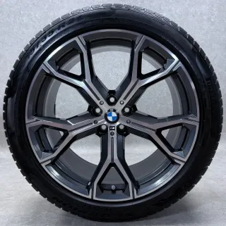 Original BMW X5 G05 BMW X6 G06 21 Zoll Styling M741 Winterräder + RDKS 8071998 6,5-7mm - Bild 7