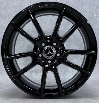 Original Mercedes W205 C Klasse Alufelgen 19 Zoll 5-Doppelspeichen-Rad A2054012200 - Bild 2