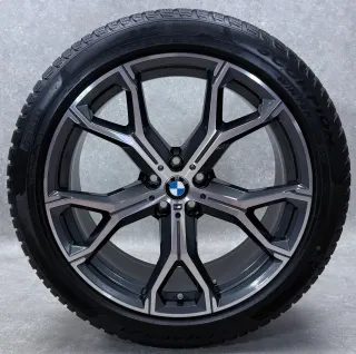 Original BMW X5 G05 BMW X6 G06 21 Zoll Styling M741 Winterräder + RDKS 8071998 6,5-7mm - Bild 2