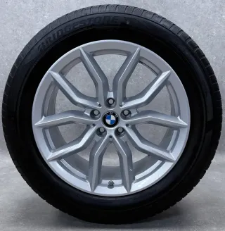 Original BMW X5 G05 BMW X6 G06 18 Zoll Styling 618 Winterräder + RDKS 6880684 Silber 2x6mm + 2x5-6mm - Bild 4