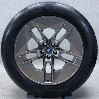 Original BMW iX i20 20 Zoll Zoll Styling 1002 Aerodynamik Winterräder + RDKS 5A02653 Ferric Grey - Bild 5