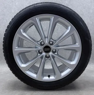 Original Audi A5 FU B10 18 Zoll Winterräder 8B3601025D Silber NEU - Bild 3