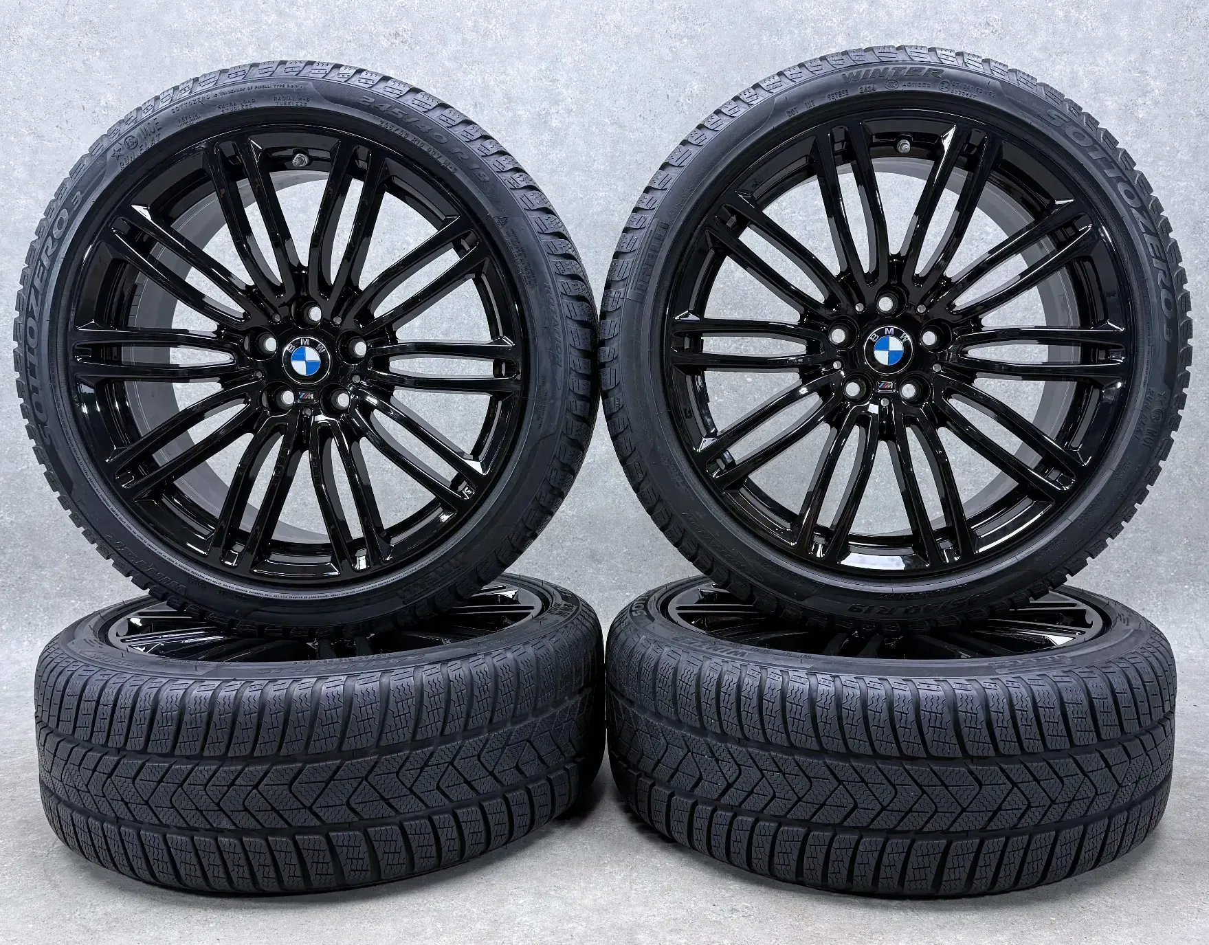 BMW 5er G30 G31 245/40 R19 Doppelspeiche M664 Winterreifen - Bild 1