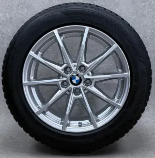 Original BMW i4 G26 BMW 4er G26 17 Zoll Styling 851 Winterräder + RDKS 6896762 Reflexsilber - Bild 3