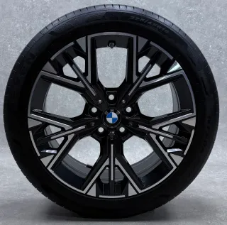 Original BMW 1er F70 BMW 2er Gran Coupé F74 18 Zoll Styling M975 Sommerräder + RDKS 5A35E68 bicolor (midnight grey / glanzgedreht) 2x6-6,5mm & 2x 5,5-6mm - Bild 3