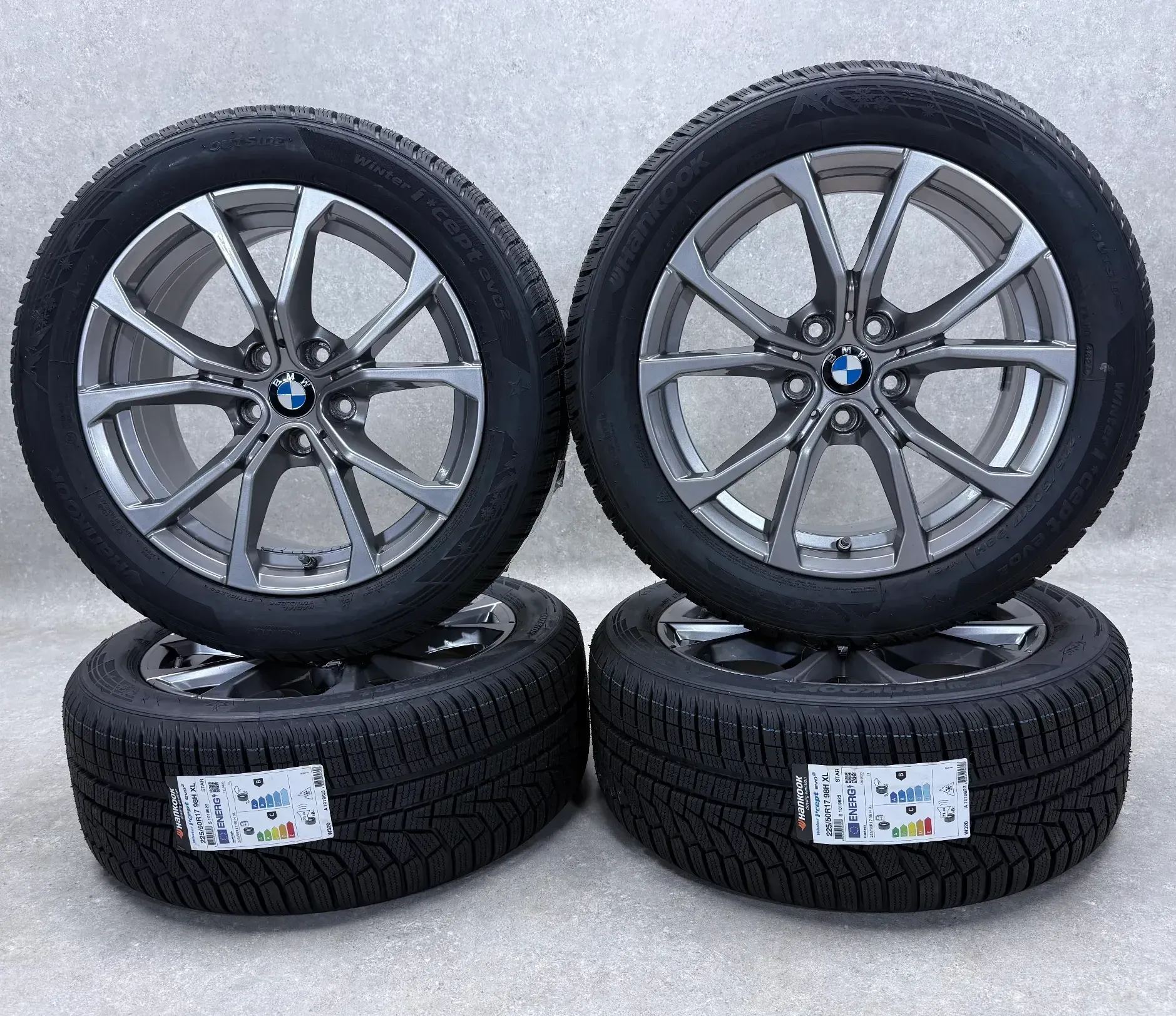 BMW 3er G20 G21 4er G22 G23 2er G46 225/50 R17 Winterreifen Styling 776 Winterräder 6883518 - Bild 1