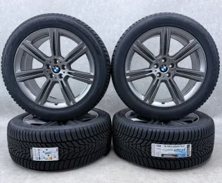 Original BMW X5 G05 BMW X6 G06 20 Zoll Styling 736 Winterräder + RDKS 6883753 Ferricgrey - Bild 1
