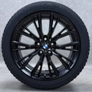 Original BMW 3er G20 G21 BMW 4er G22 G23 18 Zoll M796 Winterräder + RDKS 6885305 Schwarz - Bild 3