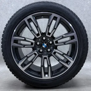Original BMW 5er G60 Limousine BMW 5er G61 Touring BMW I5 Limousine 19 Zoll Y-Speiche 932 Winterräder 5A324E0 Midnightgrey Bicolor - Bild 5