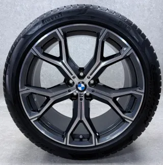 Original BMW X5 G05 BMW X6 G06 21 Zoll Styling M741 Winterräder + RDKS 8071998 6,5-7mm - Bild 6