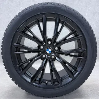 Original BMW 3er G20 G21 BMW 4er G22 G23 18 Zoll M796 Winterräder + RDKS 6885305 Schwarz - Bild 5