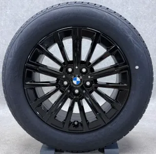 Original BMW X1 iX1 U11 17 Zoll Styling 833 WINTERREIFEN + RDKS 5A094B2 BLA Schwarz - Bild 3