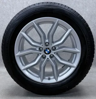 Original BMW X5 G05 BMW X6 G06 18 Zoll Styling 618 Winterräder + RDKS 6880684 Silber 2x6mm + 2x5-6mm - Bild 3