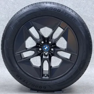 Original BMW iX i20 20 Zoll Zoll Styling 1002 Aerodynamik Winterräder + RDKS 5A02653 Frozen midnight grey - Bild 2