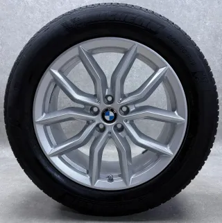 Original BMW X5 G05 BMW X6 G06 19 Zoll Styling 734 Winterräder + RDKS 6880685 Silber 5-6mm - Bild 4