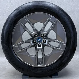 Original BMW iX i20 20 Zoll Zoll Styling 1002 Aerodynamik Winterräder + RDKS 5A02653 Ferric Grey - Bild 4