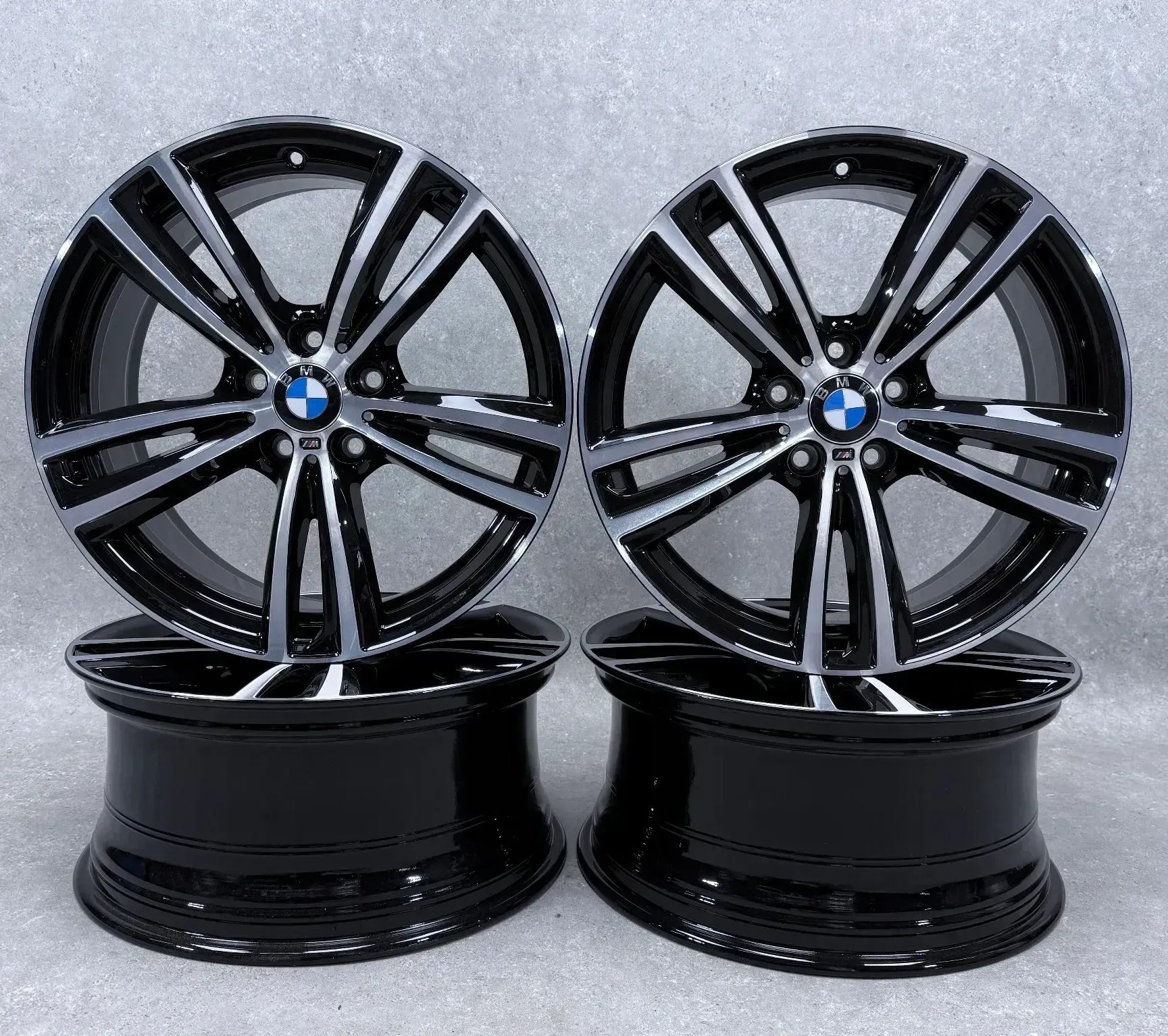 Original BMW 3er F30 F31 BMW 4er F32 F33 BMW 4er GT F36 Alufelgen 19 Zoll Styling 442 7846780 + RDKS - Bild 1