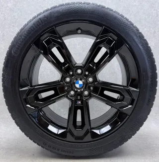 Original BMW X1 iX1 U11 BMW X2 iX2 U10 19 Zoll Doppelspeiche M871 Winterräder + RDKS 5A1E230 BLA Schwarz 2x7-8mm & 2x7mm - Bild 5