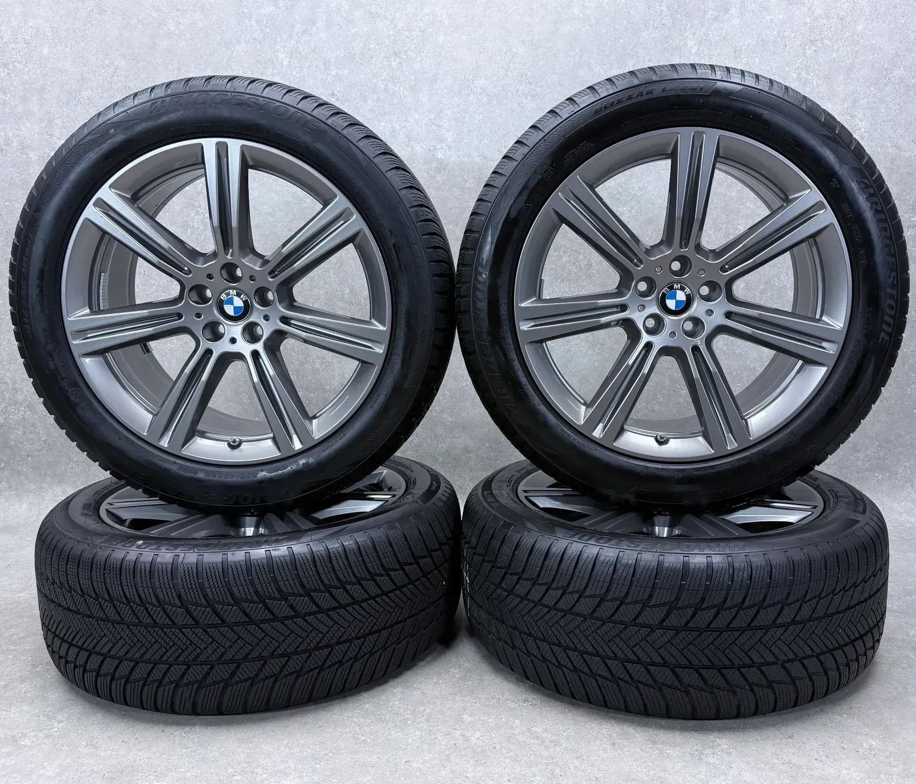 Original BMW X5 G05 BMW X6 G06 20 Zoll Styling 736 Winterräder + RDKS 6883753 Ferricgrey 7mm - Bild 1
